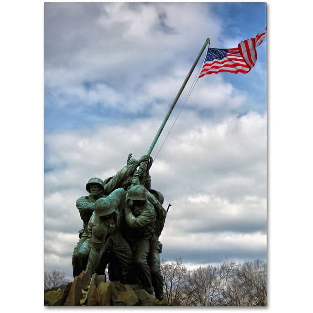 Trademark Fine Art "Marine Corps Memorial 2" Canvas Art by CATeyes