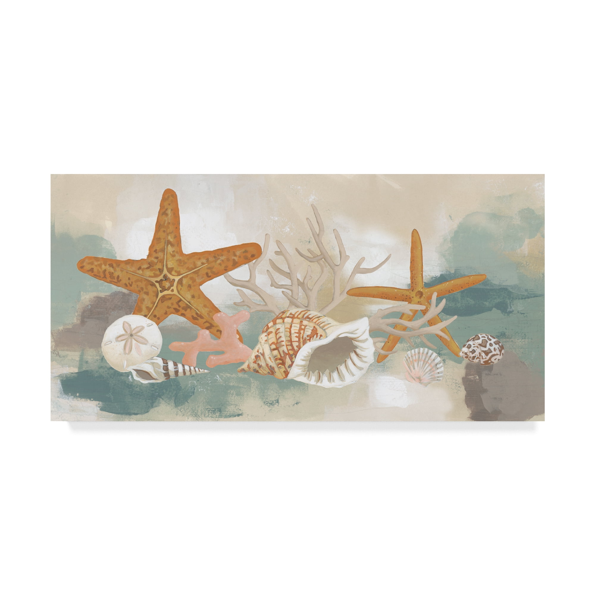 Trademark Fine Art 'Marine Tableau I' Canvas Art by June Erica Vess