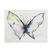 Trademark Fine Art 'Mariposa II' Canvas Art by Leticia Herrera