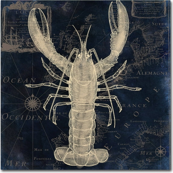 Trademark Fine Art "Maritime Blues II" Canvas Art by Color Bakery