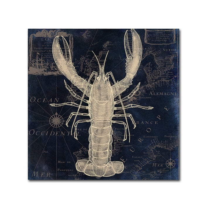 Trademark Fine Art "Maritime Blues II" Canvas Art by Color Bakery