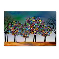Trademark Fine Art 'Mark Tree' Canvas Art by Mark Ashkenazi