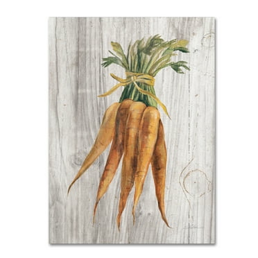 Trademark Fine Art 'Market Vegetables I' Canvas Art by Silvia Vassileva