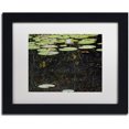 thumbnail image 1 of Trademark Fine Art "Marsh Reflections" Canvas Art by Kurt Shaffer, White Matte, Black Frame, 1 of 4