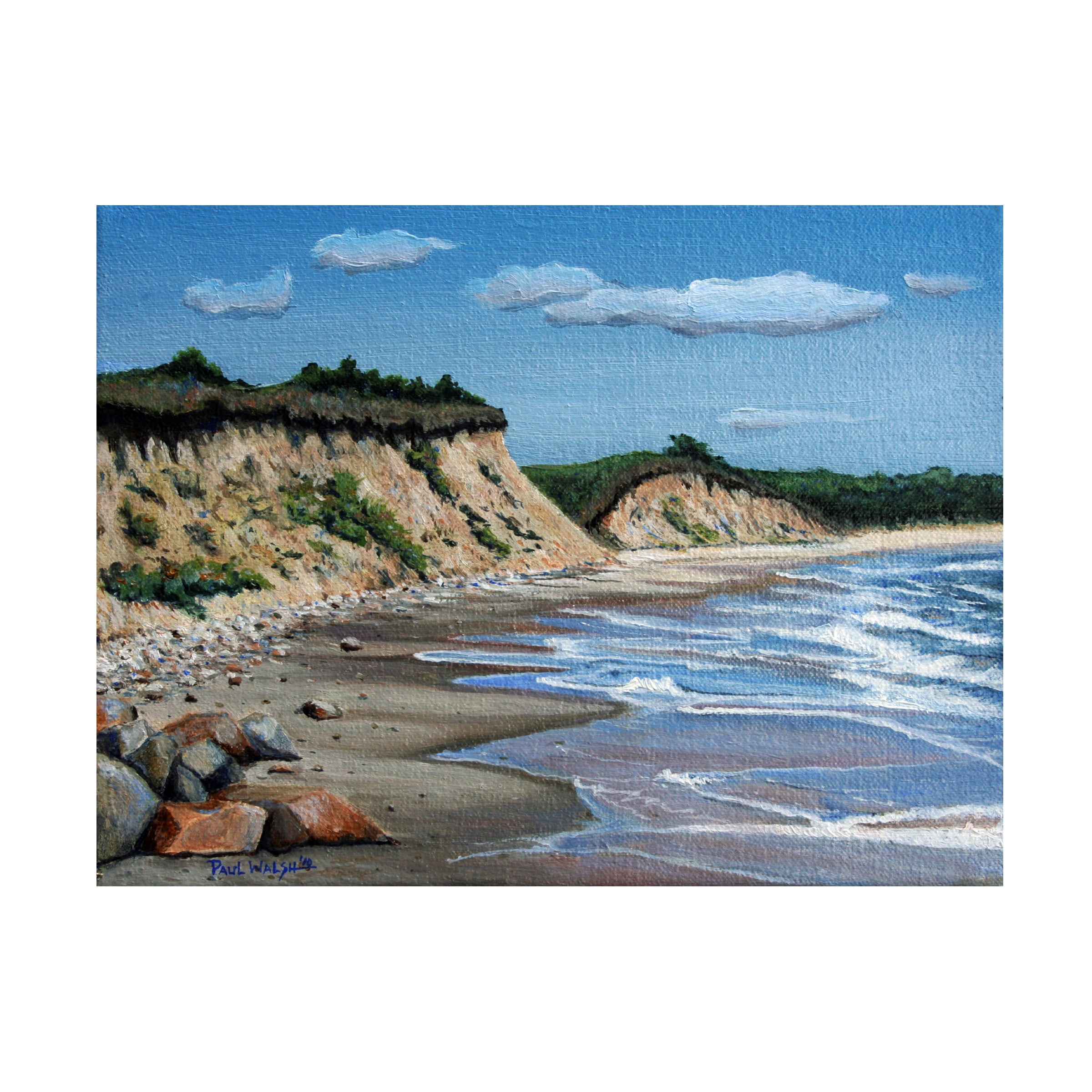 Trademark Fine Art 'Martha Vinyard' Canvas Art by Paul Walsh