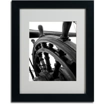 Trademark Fine Art "Masterful Guidance" by Monica Fleet, Black Frame