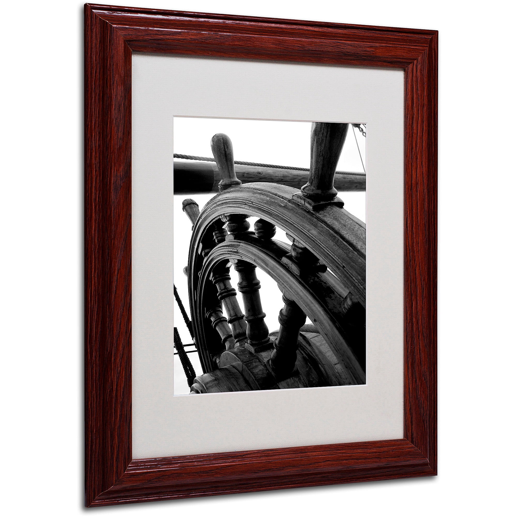 Trademark Fine Art "Masterful Guidance" by Monica Fleet, Wood Frame