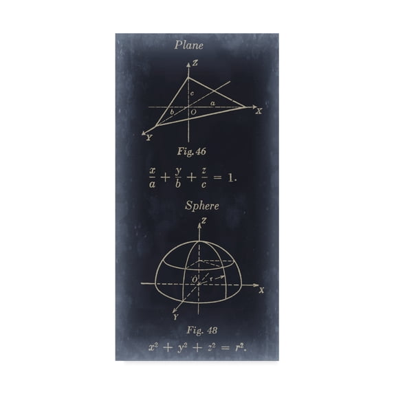 Trademark Fine Art 'Mathematics II' Canvas Art by Jason Johnson