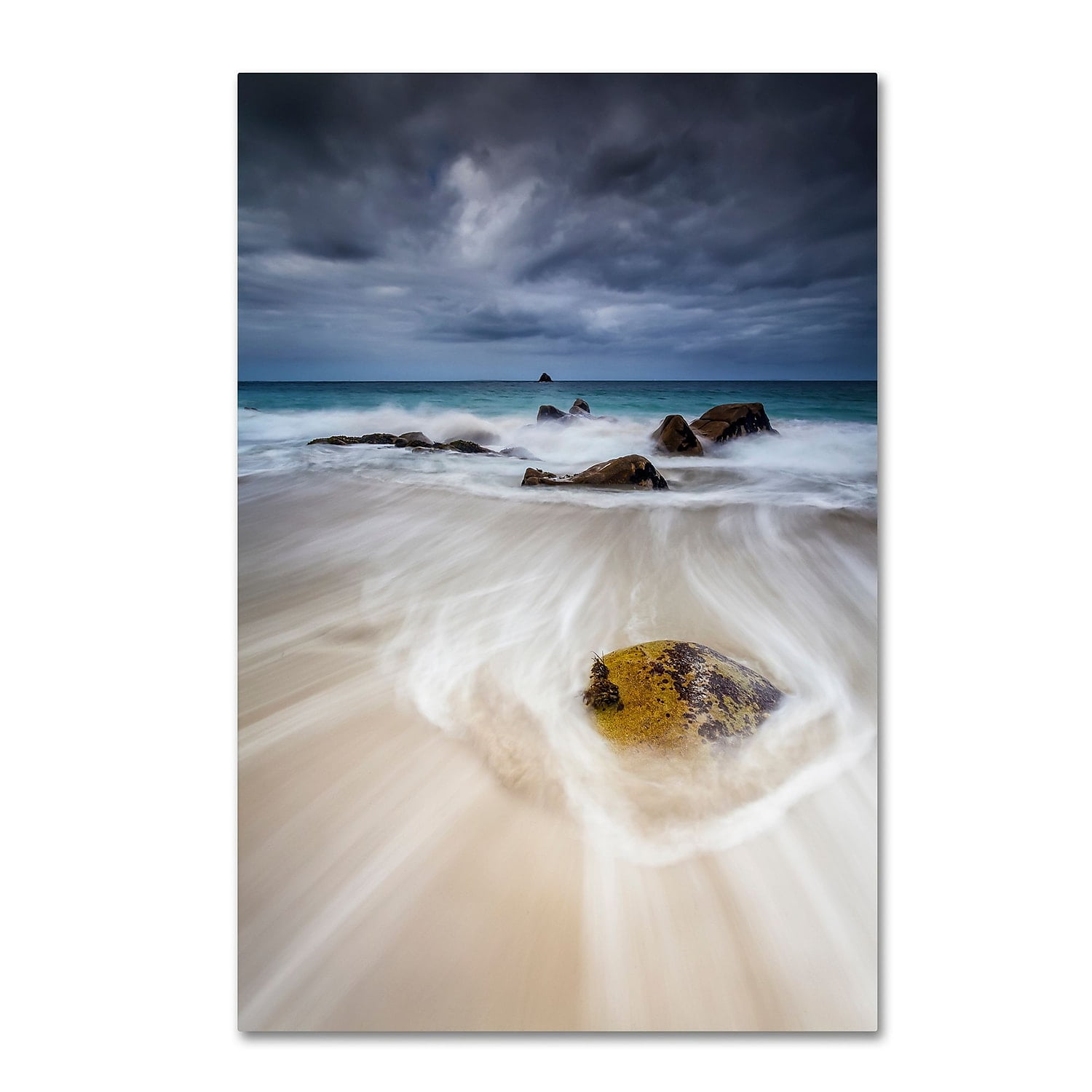 Trademark Fine Art Mathieu Rivrin 'Waveguide' 12 x 19 (RV0043-C1219GG)