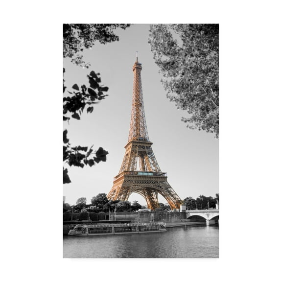 Trademark Fine Art 'Matin sur la Seine' Canvas Art by Alan Blaustei