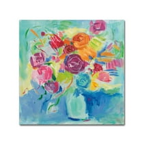 Trademark Fine Art 'Matisse Florals' Canvas Art by Farida Zaman