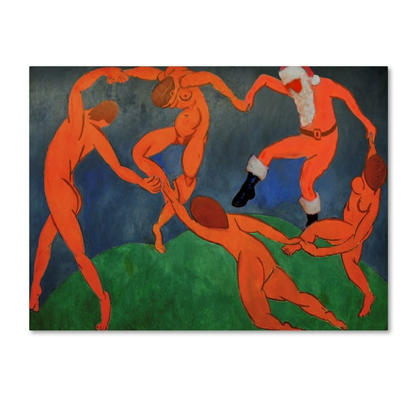 Trademark Fine Art 'Matisse-The Dance' Canvas Art by Ed Wheeler