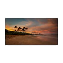 Trademark Fine Art 'Maui Island Sunrise' Canvas Art by Pierre Leclerc