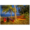 thumbnail image 1 of Trademark Fine Art 'Maui Outriggers' Canvas Art by Pierre Leclerc, 1 of 1