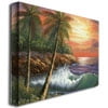 Trademark Fine Art "Maui Sunset" Canvas Art