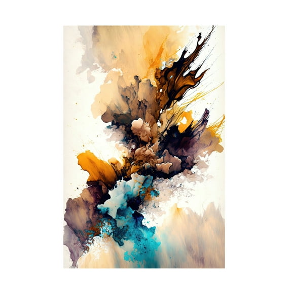 Trademark Fine Art Mauro  Autumn Hues Canvas Wall Art