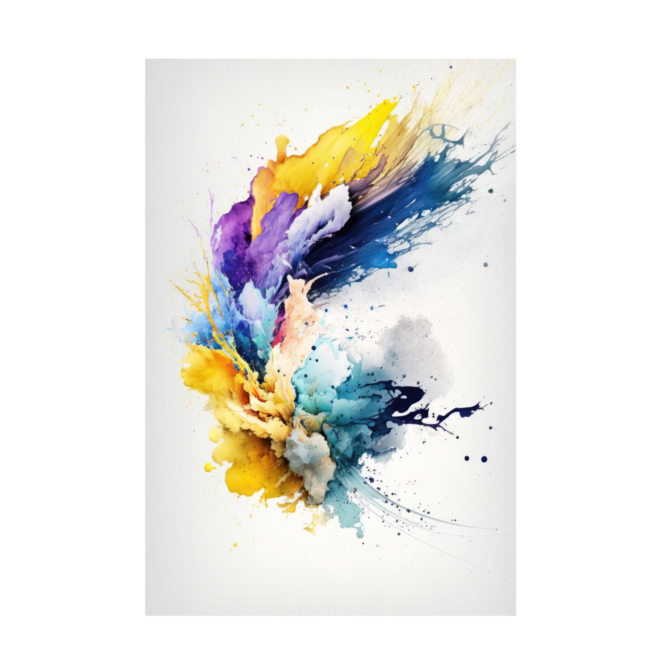 Trademark Fine Art Mauro  Mystic Fluidity Canvas Wall Art