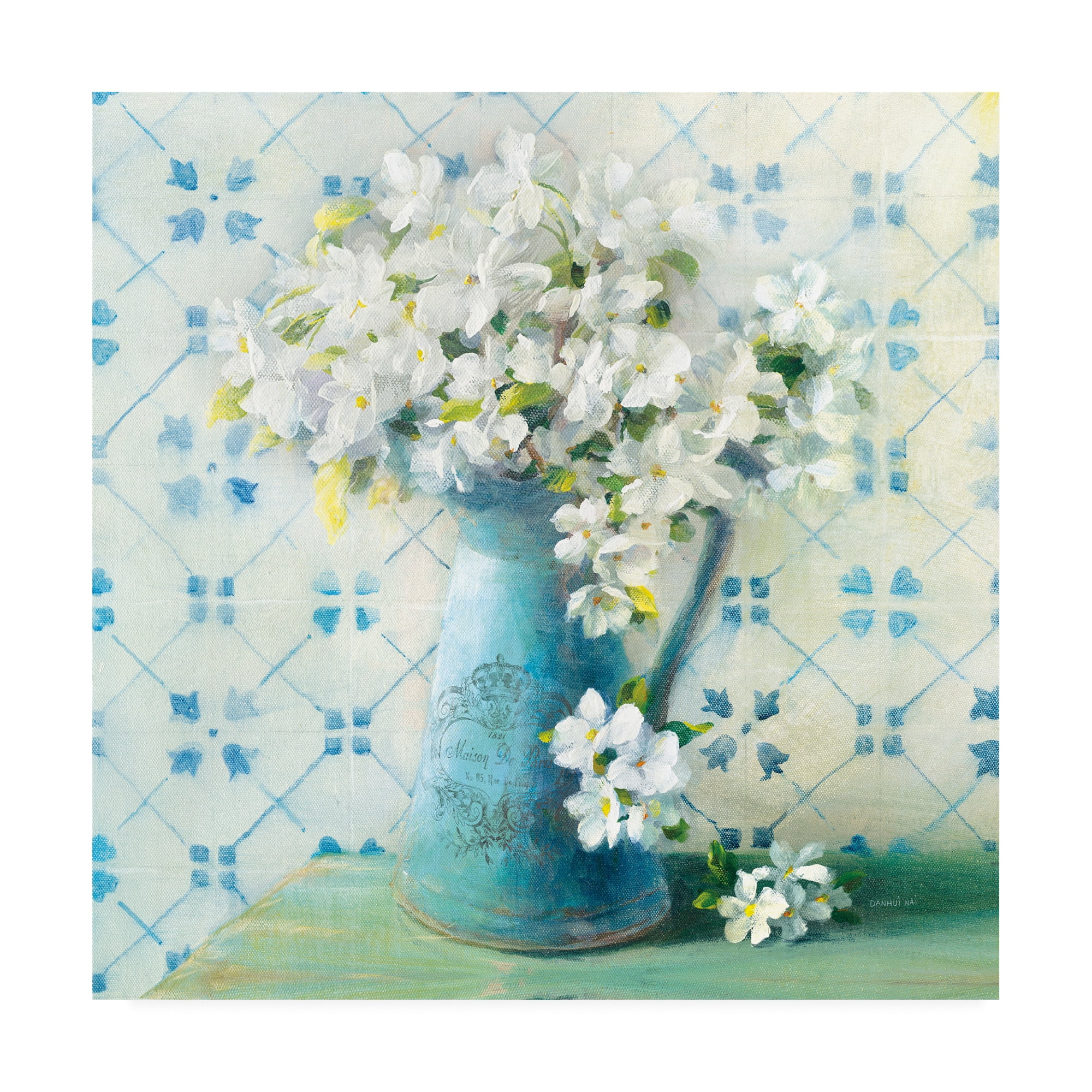 Trademark Fine Art 'May Blossoms II Crop' Canvas Art by Danhui Nai