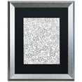 thumbnail image 1 of Trademark Fine Art "May Flowers" Canvas Art by Elizabeth Caldwell, Black Matte, Silver Frame, 1 of 4
