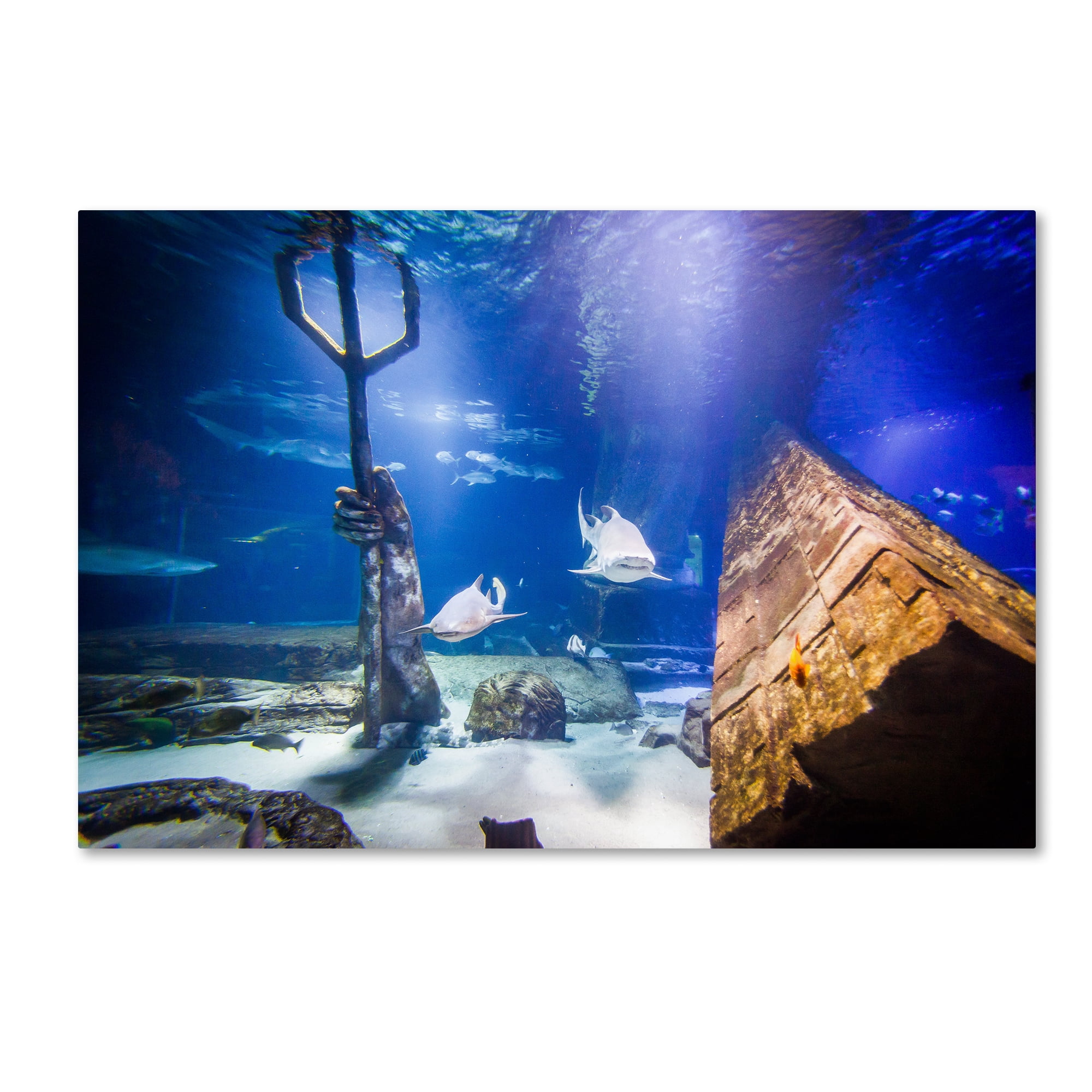 Trademark Fine Art "Maybe Atlantis" Canvas Art by Yale Gurney