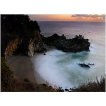 Trademark Fine Art "Mc Way Falls" Canvas Art by Pierre Leclerc