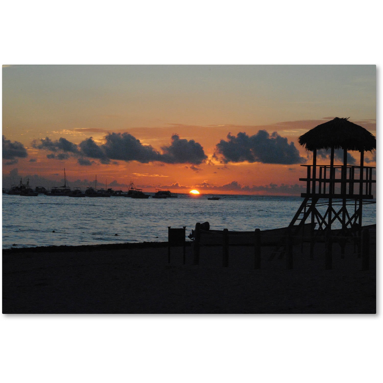 Trademark Fine Art "Me Ke Aloha Pumehana" Canvas Art by Monica Mize