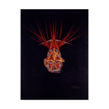 Trademark Fine Art 'Meditation' Canvas Art by Kirk Reinert