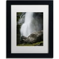 thumbnail image 1 of Trademark Fine Art 'Meditative Falls' Canvas Art by Philippe Sainte-Laudy, White Matte, Black Frame, 1 of 1