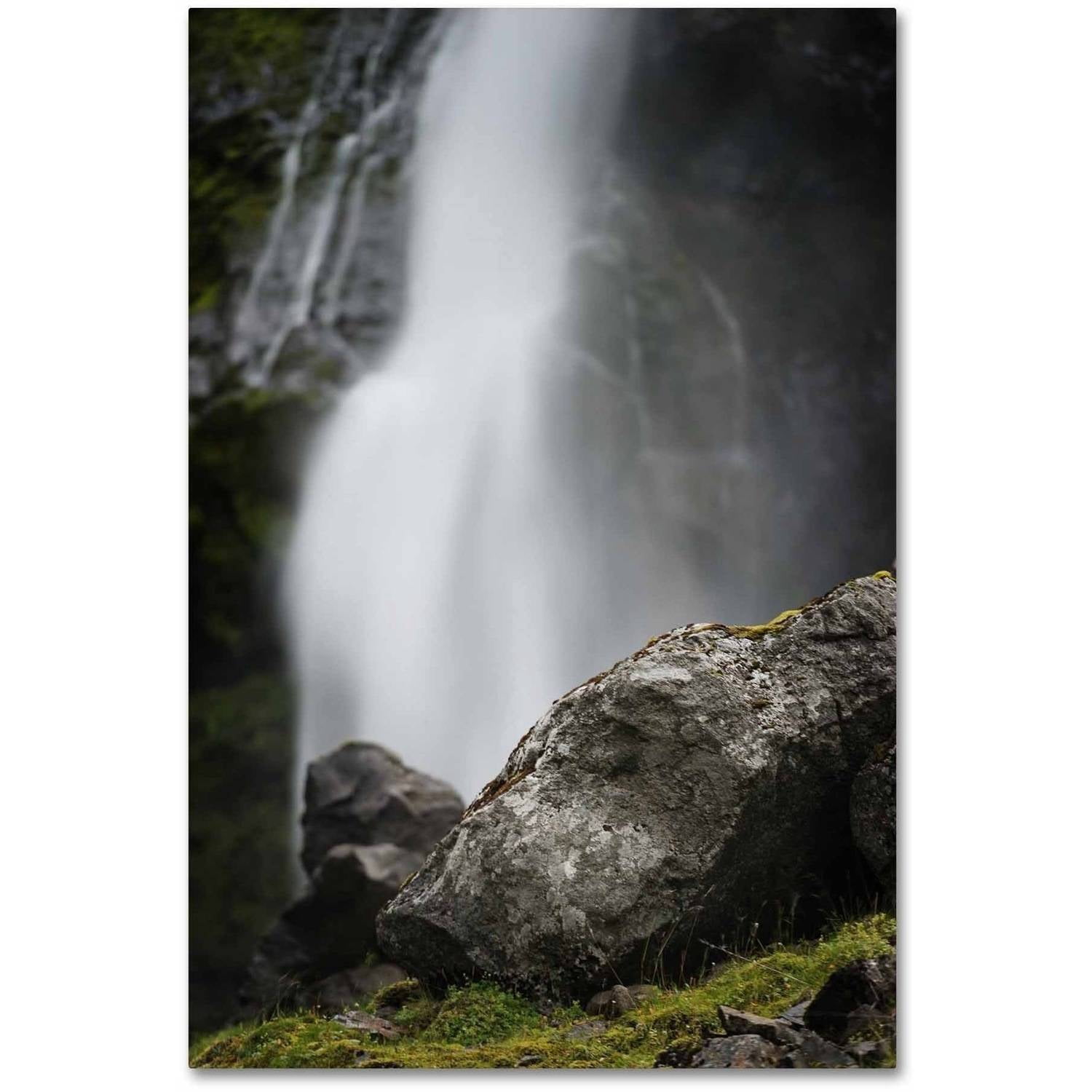 Trademark Fine Art 'Meditative Falls' Canvas Art by Philippe Sainte-Laudy