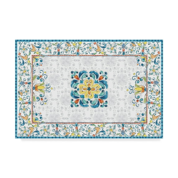 Trademark Fine Art 'Mediterranean Breeze III' Canvas Art by Daphne Brissonnet