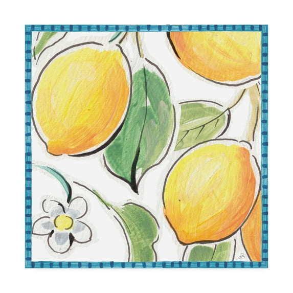 Trademark Fine Art 'Mediterranean Breeze XVI' Canvas Art by Daphne Brissonnet