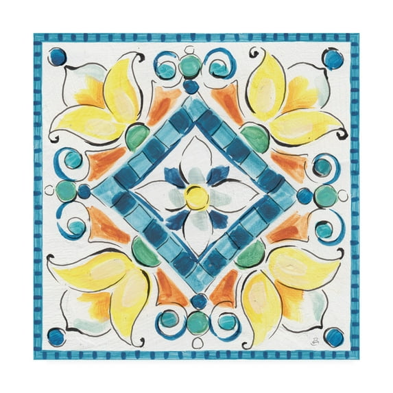 Trademark Fine Art 'Mediterranean Breeze XX' Canvas Art by Daphne Brissonnet