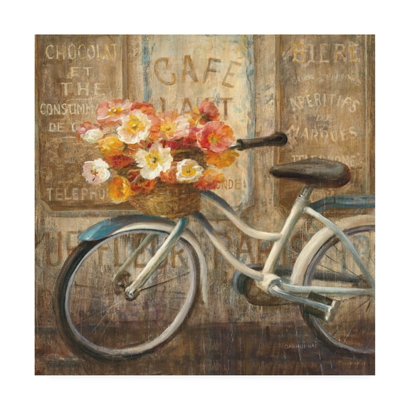 Trademark Fine Art 'Meet Me at Le Cafe II' Canvas Art by Danhui Nai