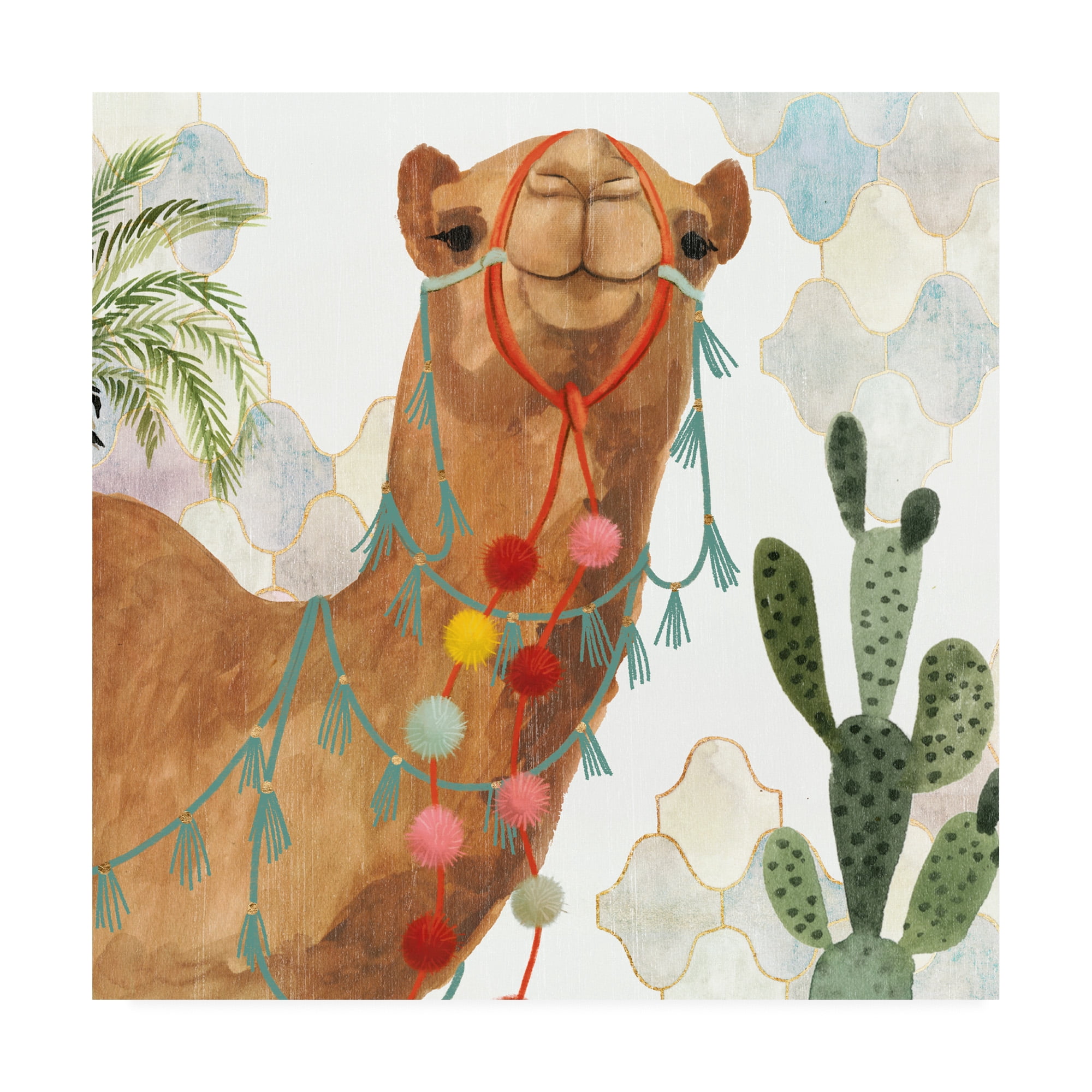 Trademark Fine Art 'Meet me in Marrakech III' Canvas Art by Victoria Borges