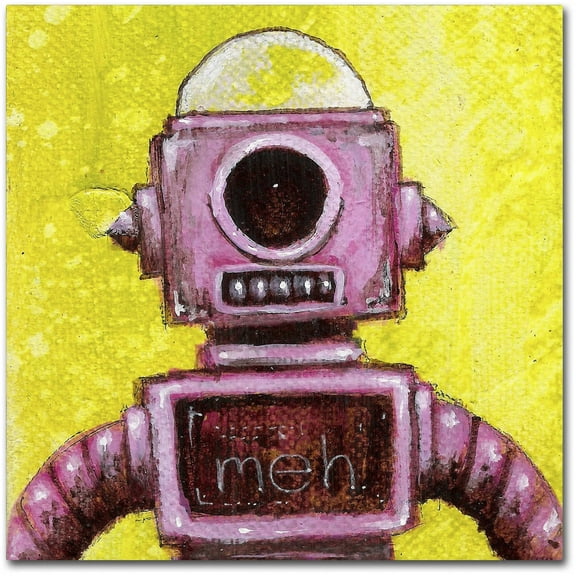 Trademark Fine Art 'Mehbot' Canvas Art by Craig Snodgrass