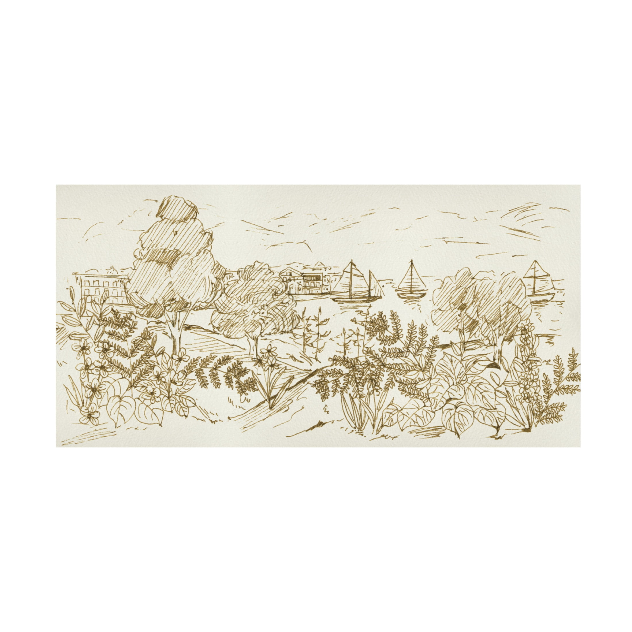 Trademark Fine Art Melissa Wang Autumn Landing I Canvas Wall Art