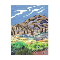 Trademark Fine Art Melissa Wang  Galaxy Roads I Canvas Wall Art