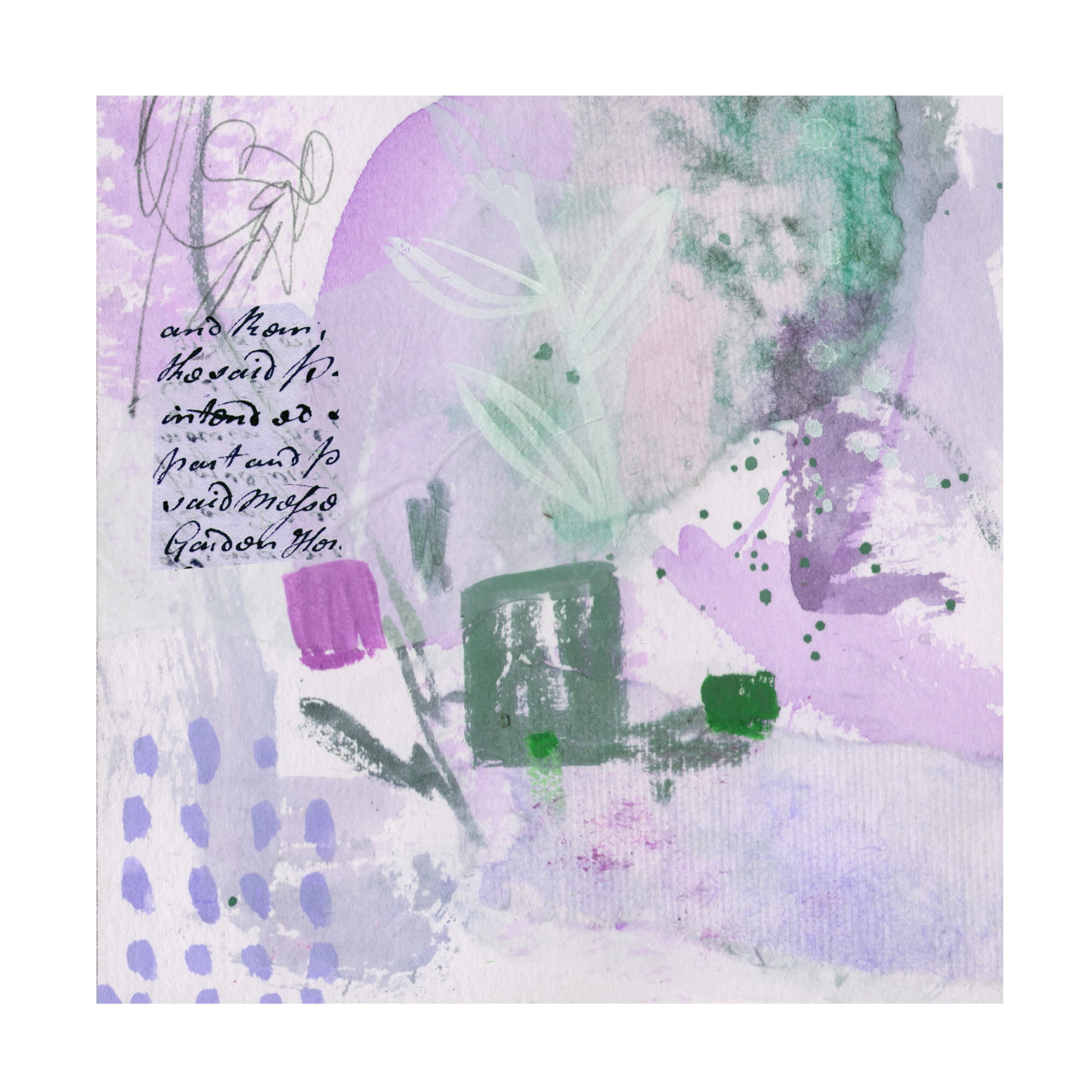 Trademark Fine Art Melissa Wang  Mindscape I Canvas Wall Art