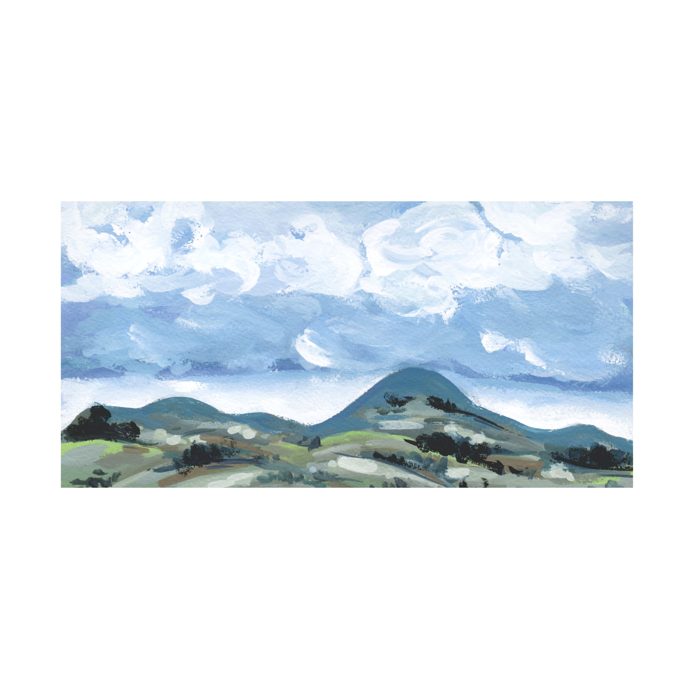 Trademark Fine Art Melissa Wang  Nature Trek II Canvas Wall Art