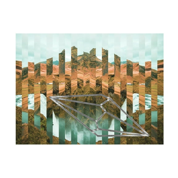 Trademark Fine Art Melissa Wang  On the Reverse Side I Canvas Wall Art