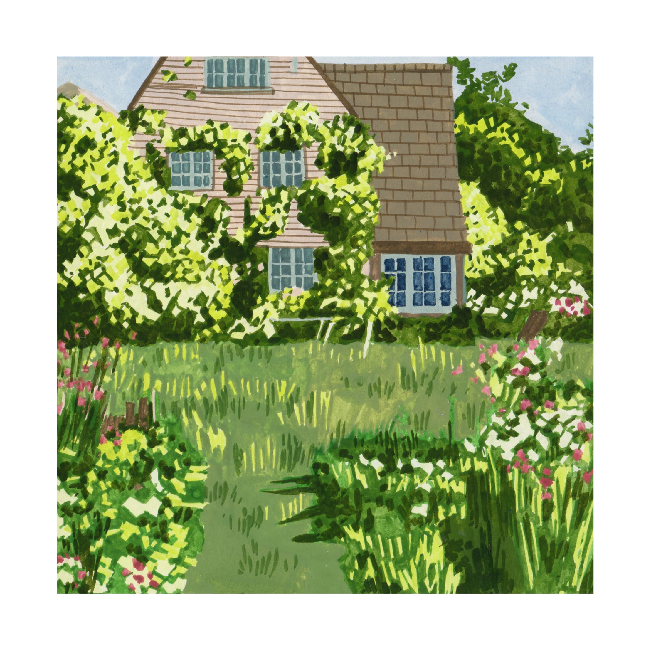 Trademark Fine Art Melissa Wang  They Find a Way II Canvas Wall Art