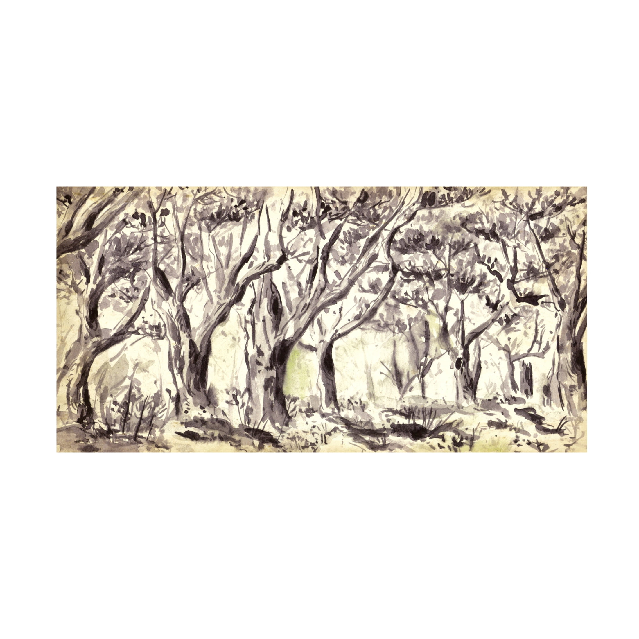 Trademark Fine Art Melissa Wang Withered Trees II Canvas Wall Art