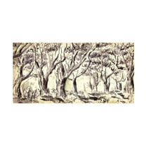 Trademark Fine Art Melissa Wang Withered Trees II Canvas Wall Art