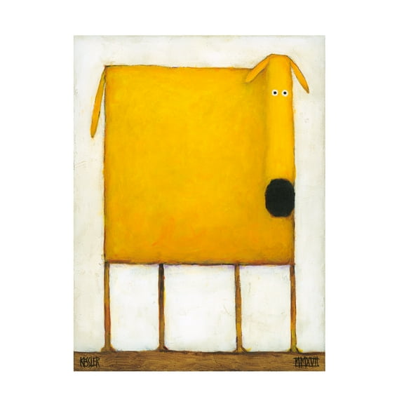 Trademark Fine Art 'Mello Yello' Canvas Art by Daniel Patrick Kessler
