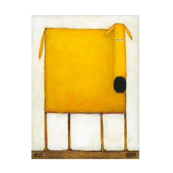 Trademark Fine Art 'Mello Yello' Canvas Art by Daniel Patrick Kessler
