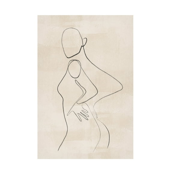 Trademark Fine Art Melloi Art Prints 1109 Canvas Wall Art