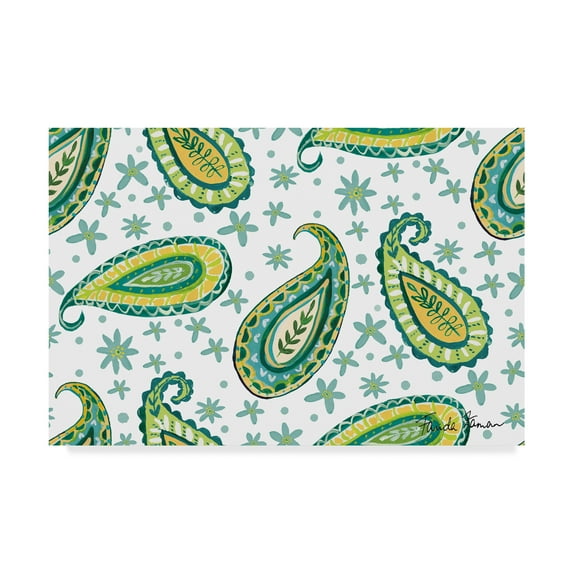 Trademark Fine Art 'Mellow Yellow Step 02A' Canvas Art by Farida Zaman