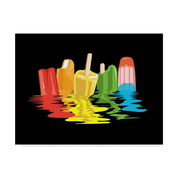 Trademark Fine Art 'Melted Summer Dreams' Canvas Art by Rachel Caldwell