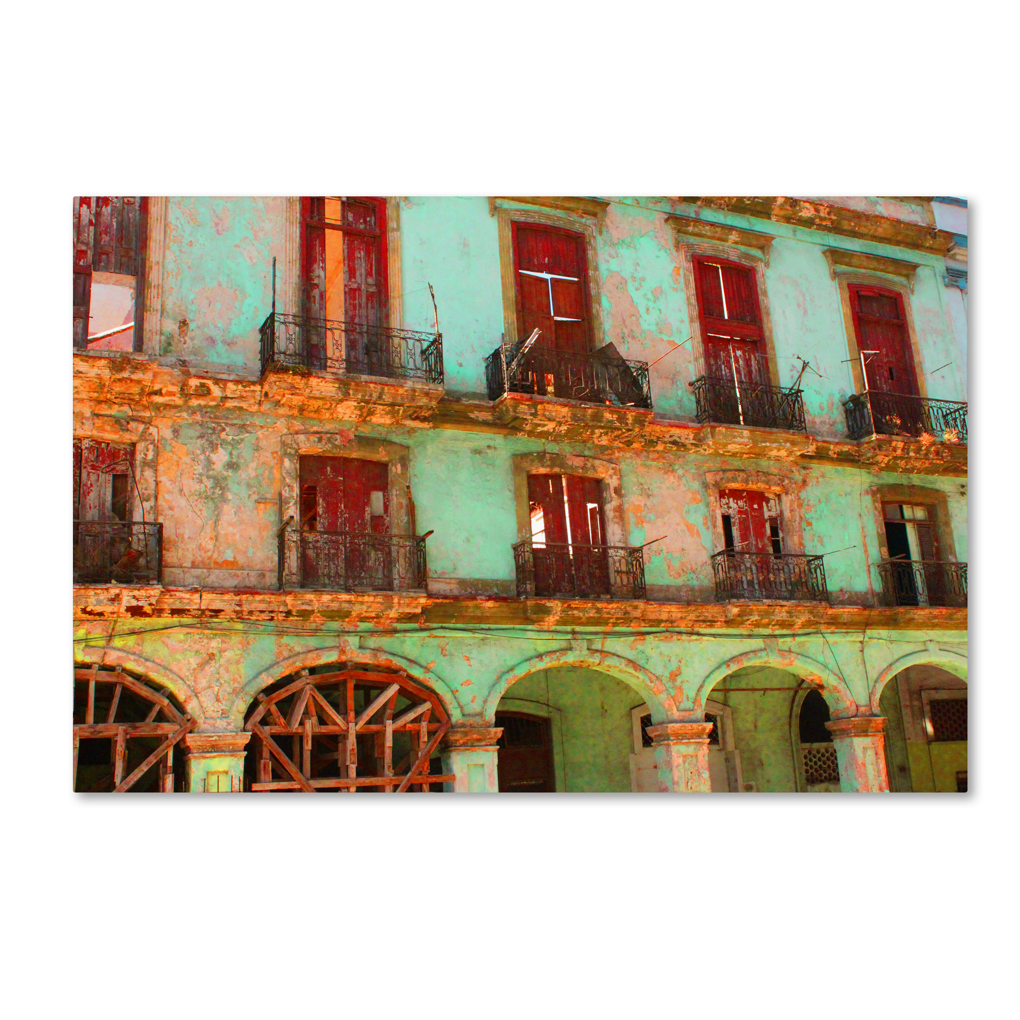Trademark Fine Art 'Memories Havana' Canvas Art by Masters Fine Art