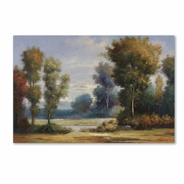 Trademark Fine Art "Memory Lane" Canvas Art by Daniel Moises